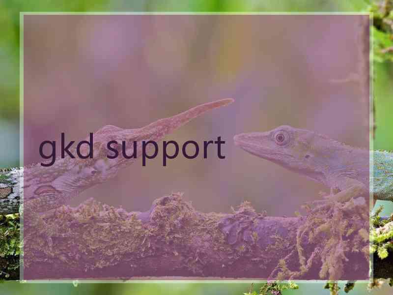 gkd support