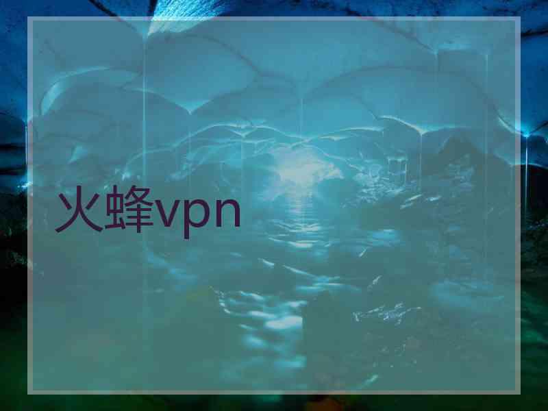 火蜂vpn