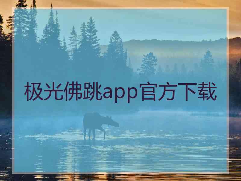 极光佛跳app官方下载