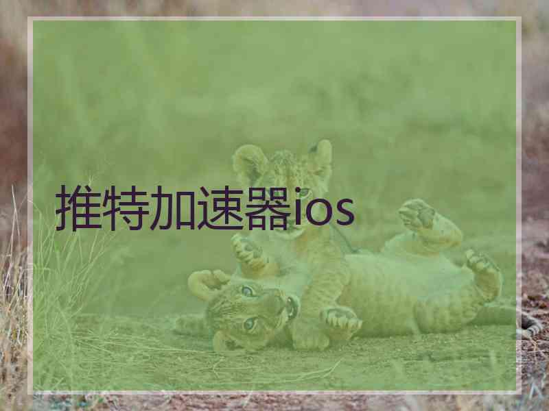 推特加速器ios