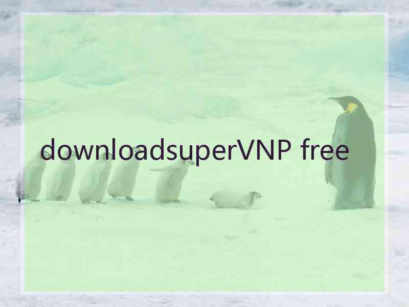 downloadsuperVNP free