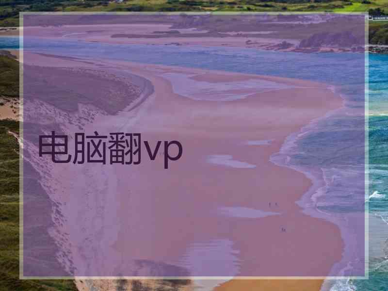 电脑翻vp