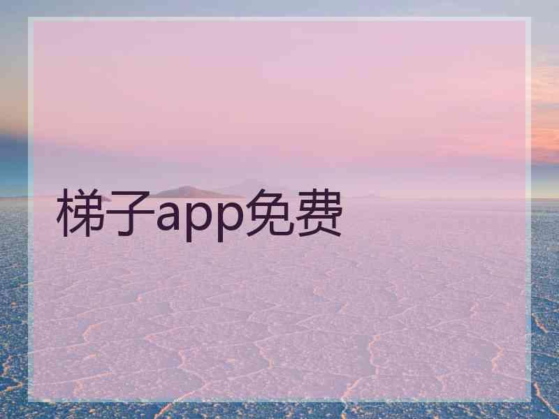 梯子app免费