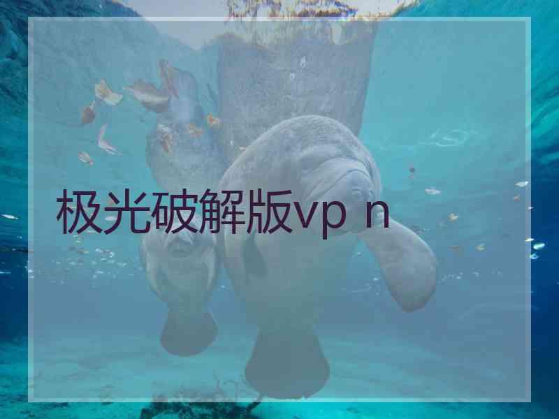 极光破解版vp n