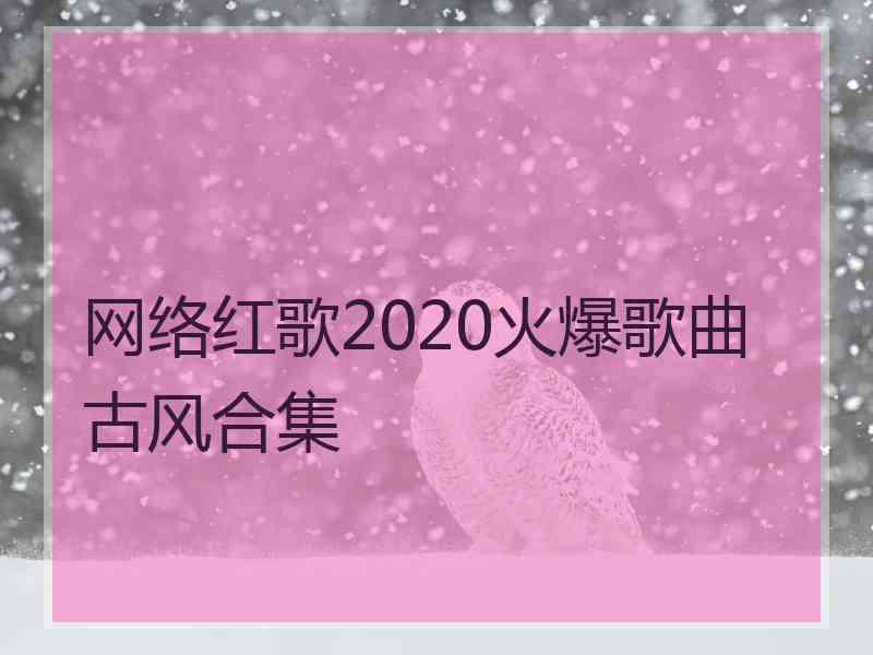 网络红歌2020火爆歌曲古风合集