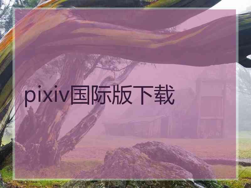 pixiv国际版下载