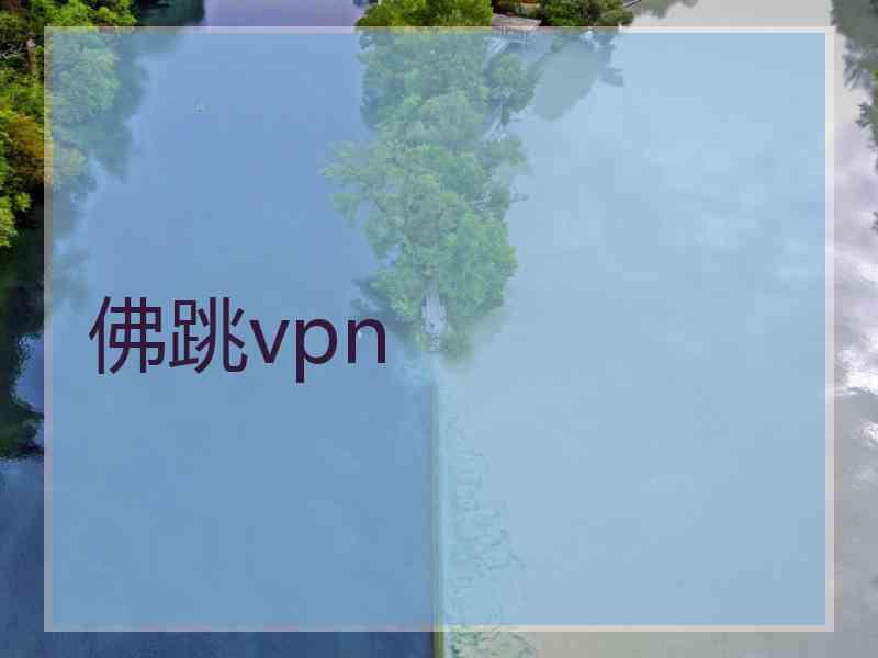 佛跳vpn