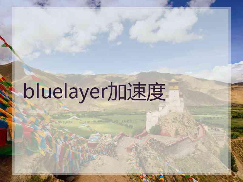 bluelayer加速度