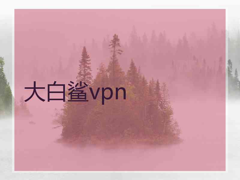 大白鲨vpn