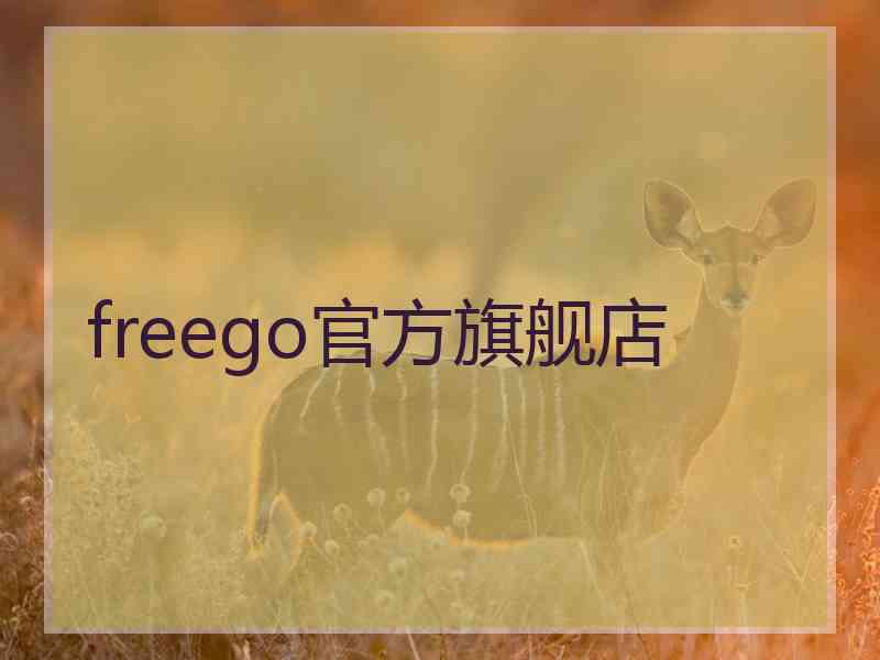 freego官方旗舰店