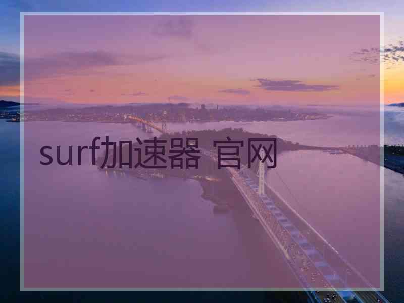 surf加速器 官网