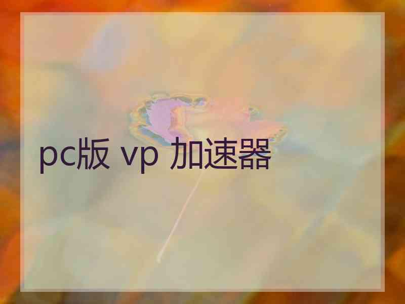 pc版 vp 加速器