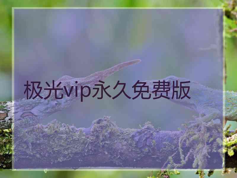 极光vip永久免费版