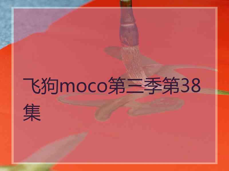 飞狗moco第三季第38集