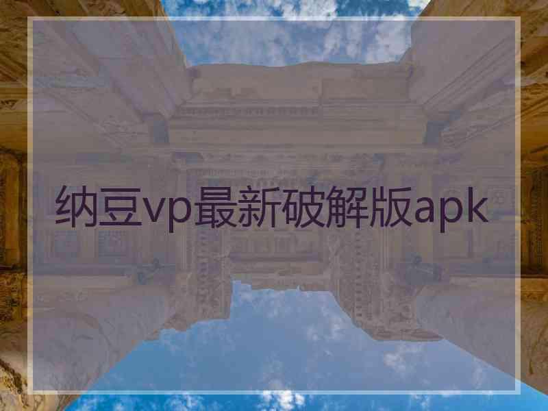 纳豆vp最新破解版apk