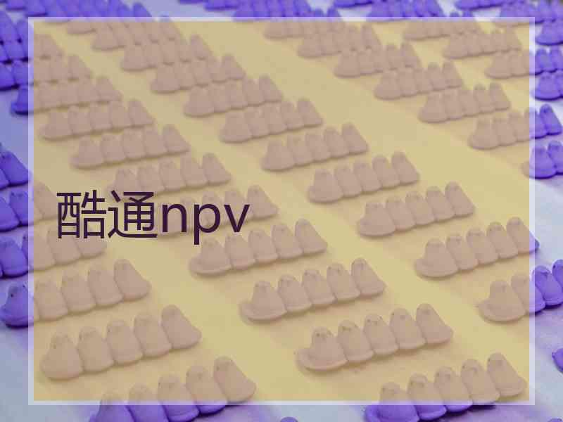 酷通npv