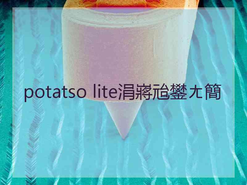 potatso lite涓嶈兘鐢ㄤ簡