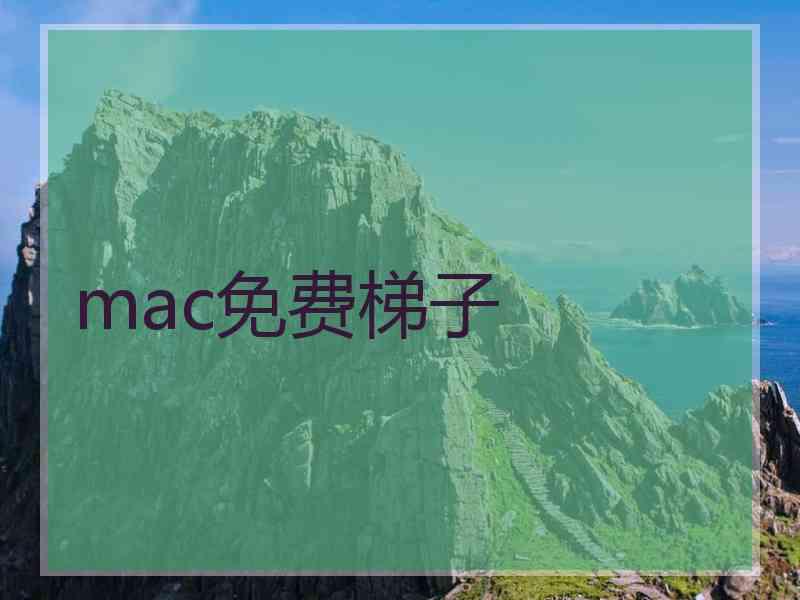 mac免费梯子