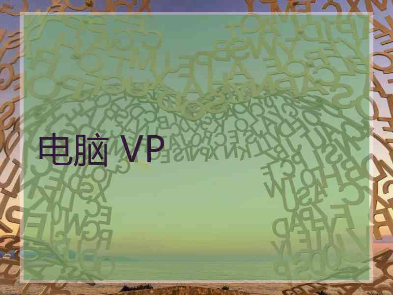 电脑 VP