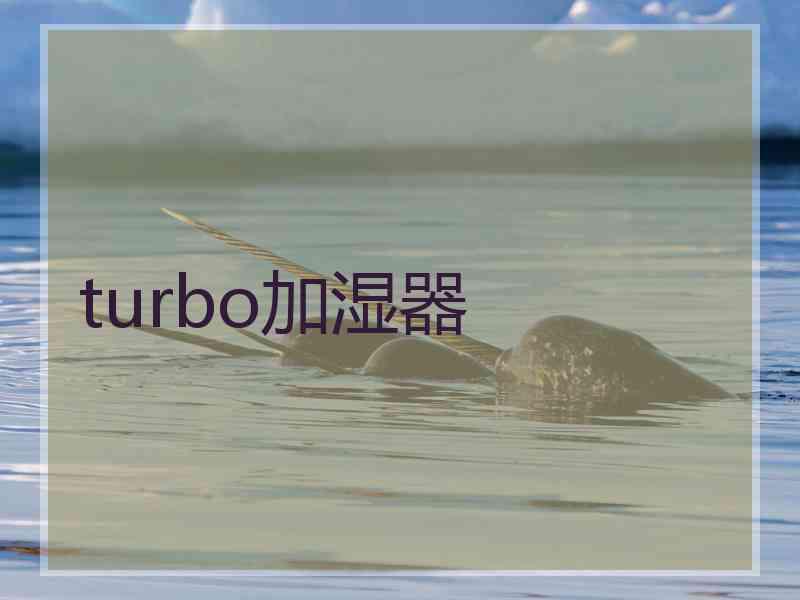 turbo加湿器