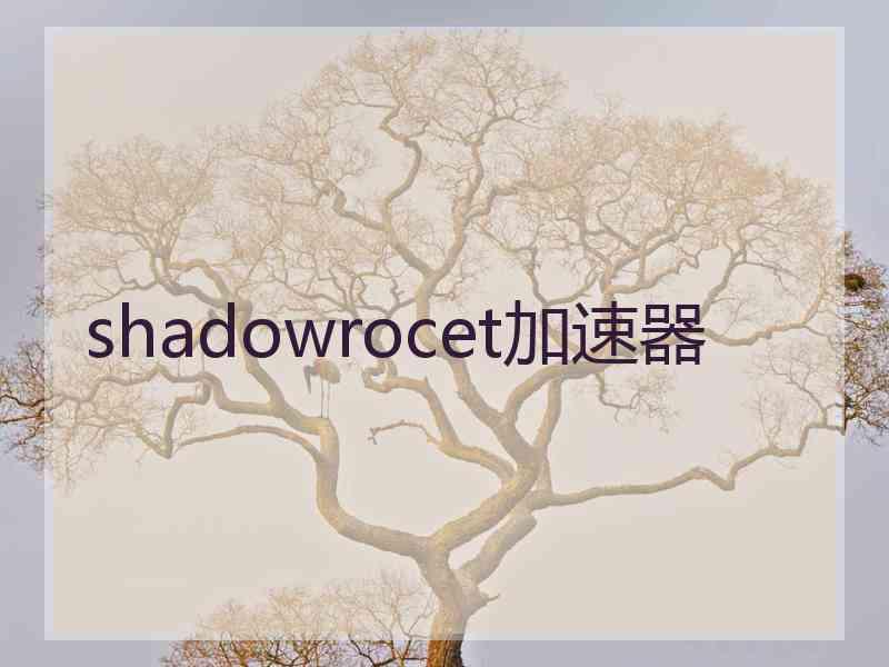 shadowrocet加速器