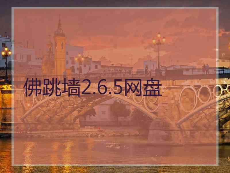 佛跳墙2.6.5网盘