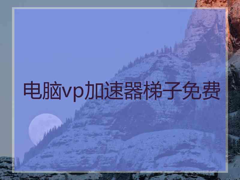 电脑vp加速器梯子免费