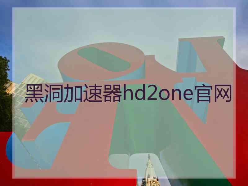 黑洞加速器hd2one官网