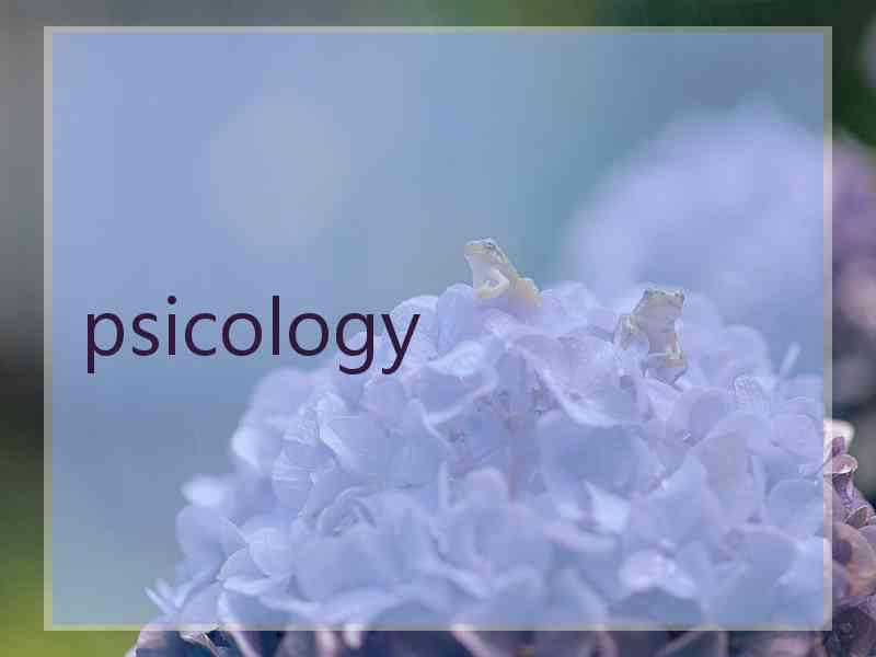 psicology