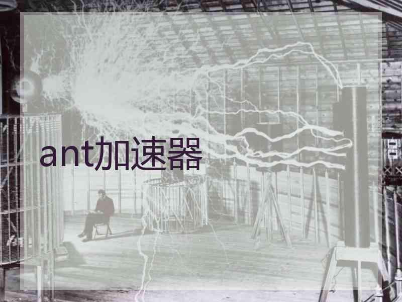 ant加速器