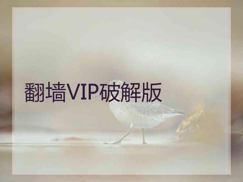 翻墙VIP破解版