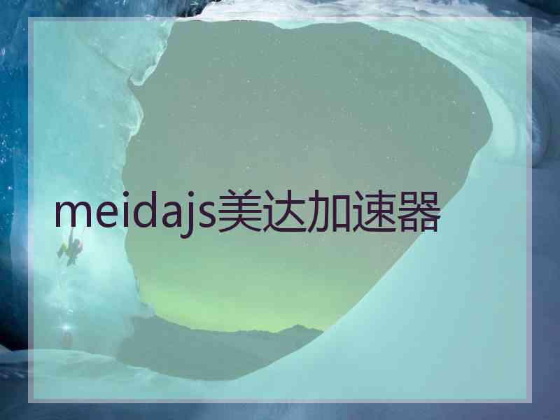 meidajs美达加速器