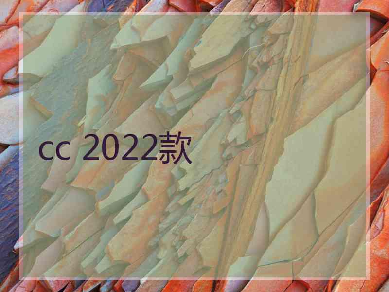 cc 2022款