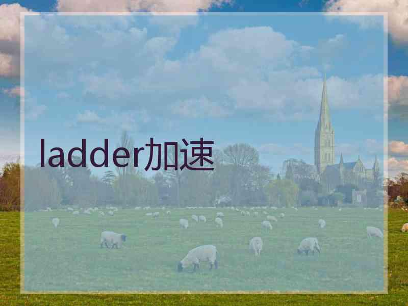 ladder加速