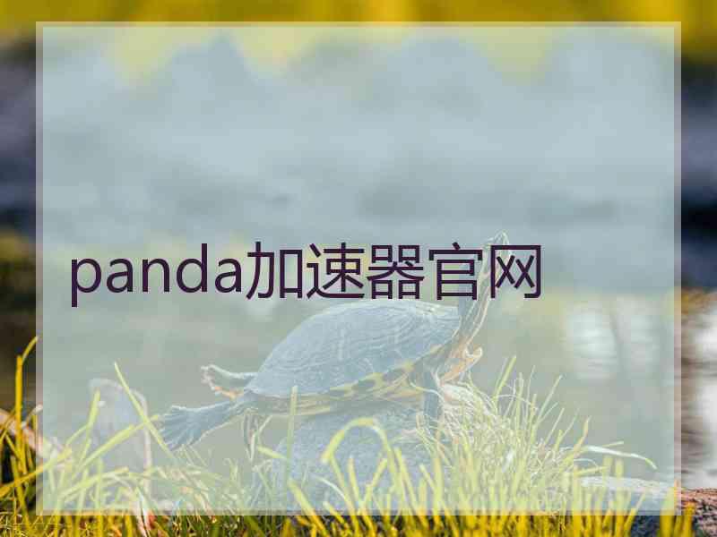 panda加速器官网