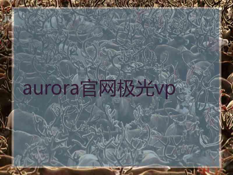 aurora官网极光vp