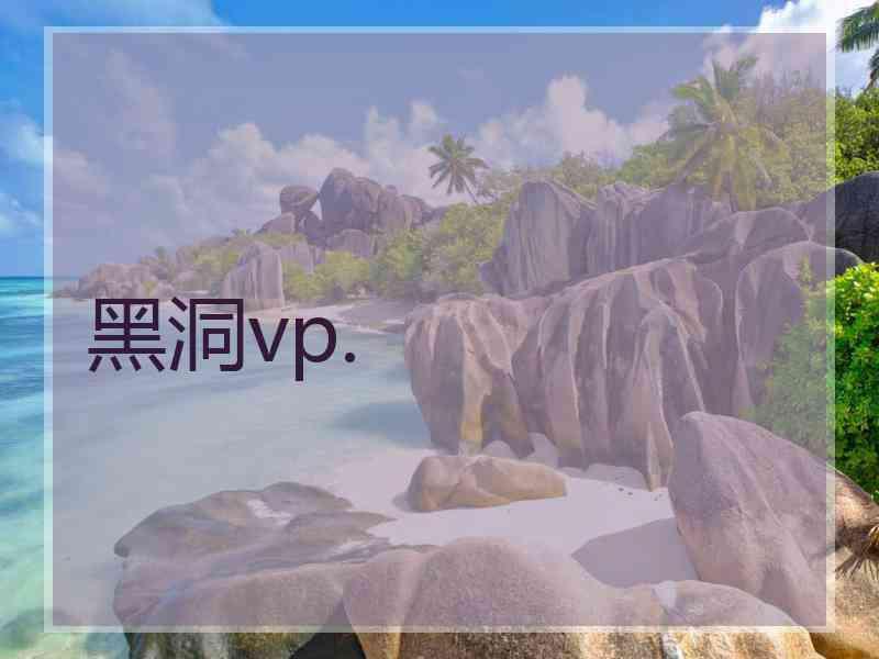 黑洞vp.