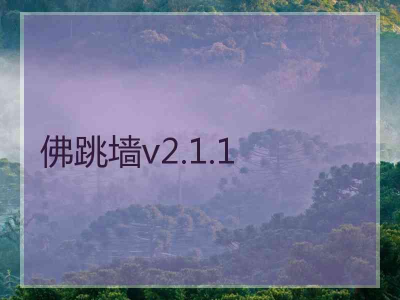 佛跳墙v2.1.1