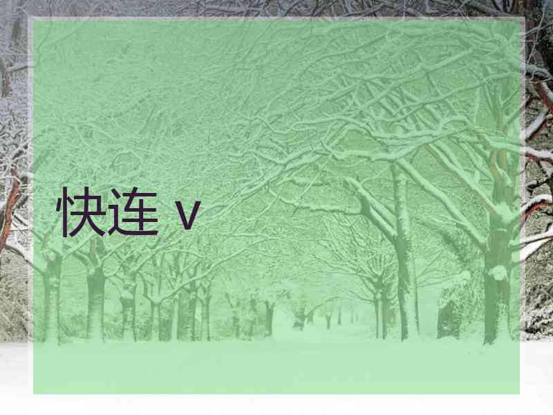 快连 v