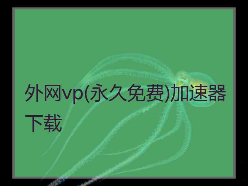 外网vp(永久免费)加速器下载