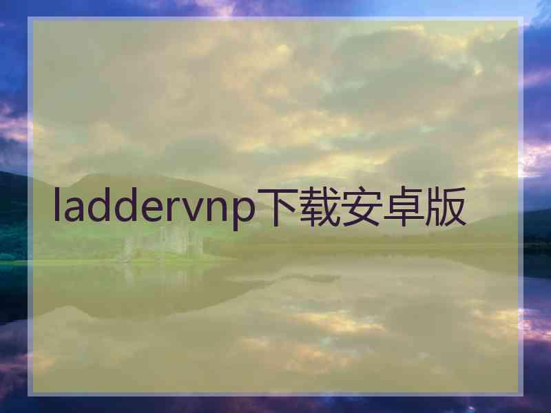 laddervnp下载安卓版