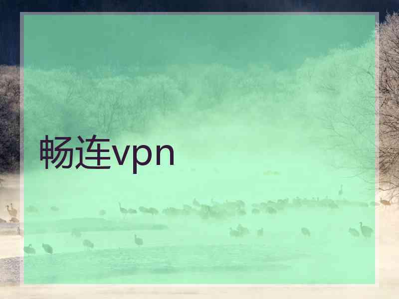 畅连vpn