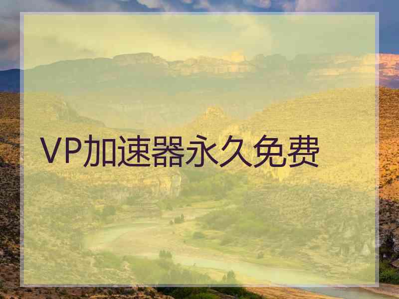 VP加速器永久免费