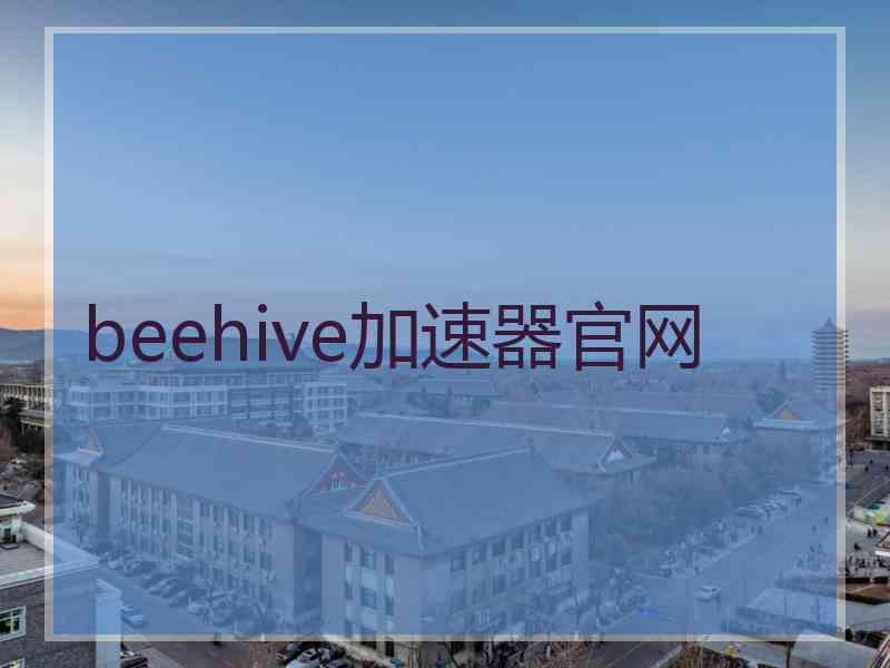 beehive加速器官网