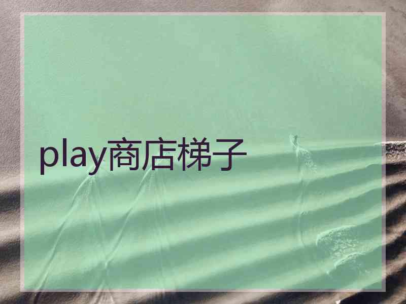 play商店梯子