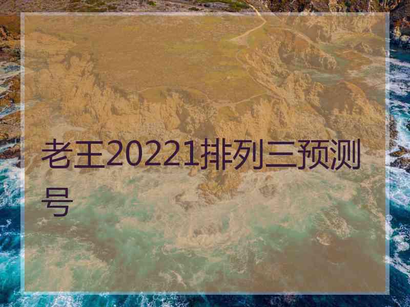 老王20221排列三预测号