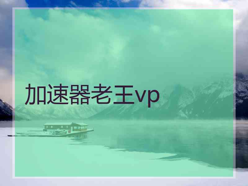 加速器老王vp