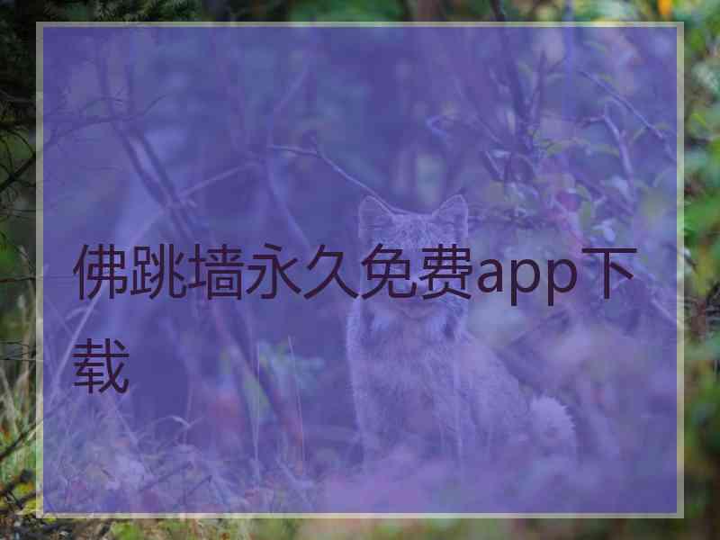 佛跳墙永久免费app下载