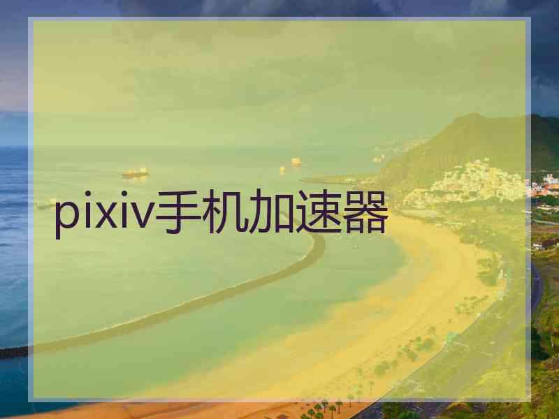 pixiv手机加速器