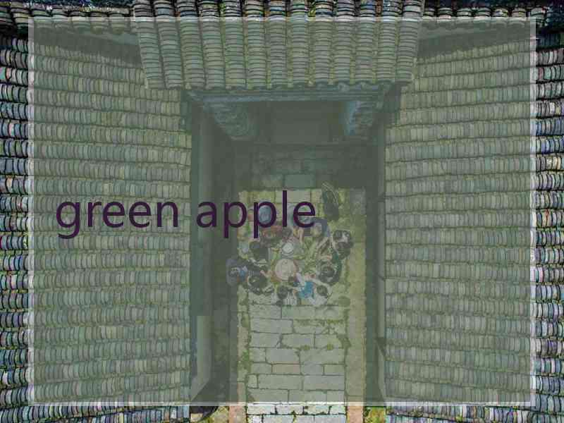 green apple